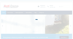 Desktop Screenshot of antidamp.com.au