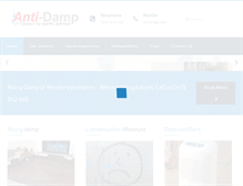 Tablet Screenshot of antidamp.com.au